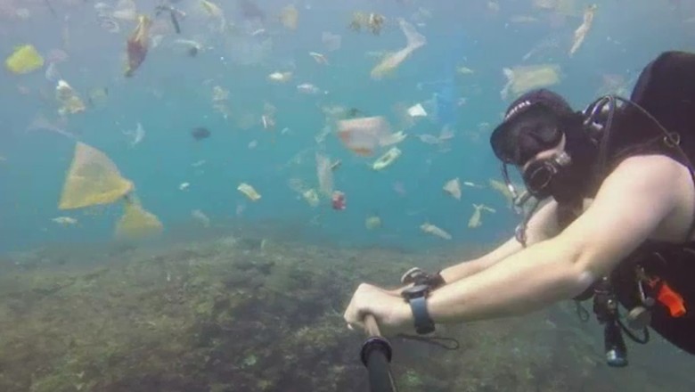 Sampah di Nusa Penida (Rich Horner/ABC Australia) Sampah di Nusa Penida (Rich Horner/ABC Australia)