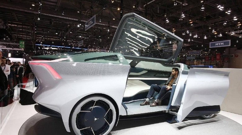 Mobil otonom Icona Nucleus (Foto: Dok. Motor1) Mobil otonom Icona Nucleus (Foto: Dok. Motor1)