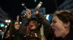 Foto: Demo Bawa Panci di Spanyol di Hari Perempuan Internasional