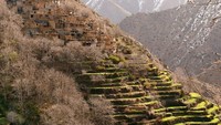 Maroko sangat romantis di bulan April dan indah untuk jalan-jalan. Inilah pemandangan di Desa Taghzirt, Pegunungan Atlas (CNN Travel)