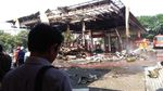 Foto: SPBU di Sidoarjo Terbakar, 1 Orang Tewas dan 5 Terluka