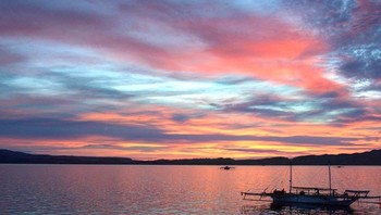 Senja di Pulau Rinca, Nusa Tenggara Timur. Foto: instagram.com/e_kaspersky