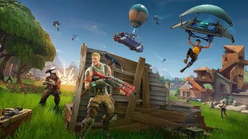 Sedangkan peringkat pertama diisi oleh game besutan Epic Games, Fortnite. Foto: Istimewa.