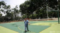 Revitalisasi Taman Lapangan Banteng dilakukan salah satunya untuk mengembalikan fungsi sejarah Monumen Pembebasan Irian Barat.