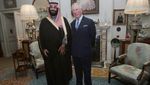 Foto: Saat Putra Mahkota Arab Saudi Bertemu 2 Pangeran Inggris