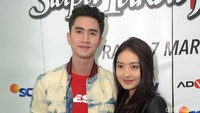 Verrell dan Natasha menghadiri suatu acara di kawsan Senayan City, Jakarta Selatan, pada Rabu (7/3) malam. Foto: Pool/Noel/DetikFoto.