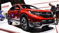 Wujud asli Honda CR-V model terbaru yang dirilis di Geneva Motor Show beberapa bulan lalu. Foto: Geneva Motor Show