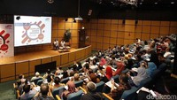 Suasana Seminar Makro Ekonomi untuk UKM yang diselenggarakan Yayasan Dharma Bhakti Astra (YDBA). Pool/YDBA.