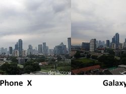 Adu Jepret Kamera iPhone X vs Galaxy S9+, Bagus Mana?