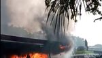 Foto: SPBU di Sidoarjo Terbakar, 1 Orang Tewas dan 5 Terluka