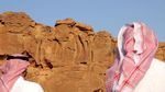 Seperti Ini Jadinya Kalau Bebatuan di Arab Saudi Diukir Seperti Unta
