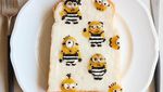 Kreatif! Roti Panggang Ini Dihiasi dengan Bunga hingga Minion Lucu