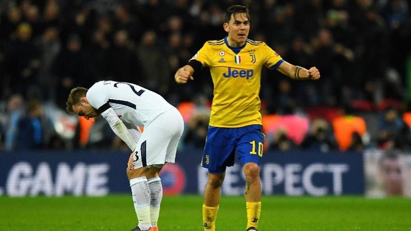 Foto: Juventus Bikin Spurs Gigit Jari