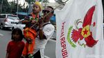 Potret Emak-emak Pendukung Partai Republik Demo di Bawaslu