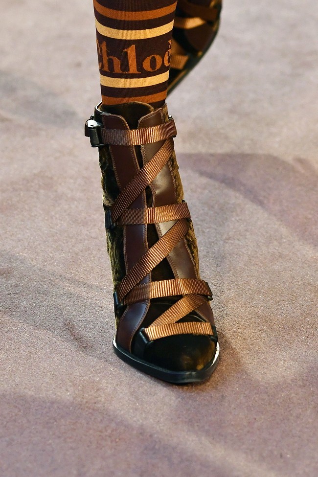 Koleksi Chloe Fall-Winter 2018. (Foto: Getty Images)