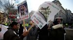 Foto: Demo Yaman Warnai Kunjungan Putra Mahkota Saudi di Inggris