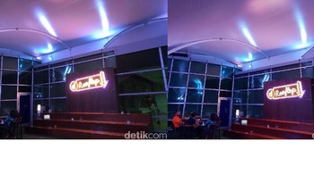 Memotret di suasan semi indoor, mana yang diambil dari iPhone X atau Galaxy S9+? Foto: Adi Fida Rahman/detikINET