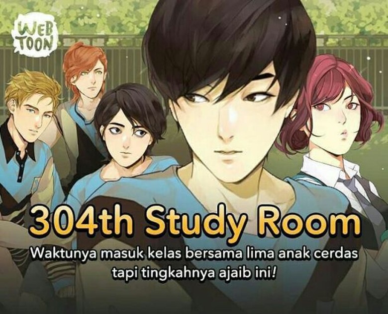 Viral Komikus Webtoon 304th Study Room Felicia Huang 