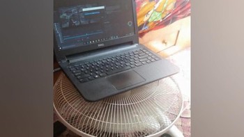Kalau masih panas, pasang kipas aja biar, dijamin langsung adem Foto: instagram.com/8gaming