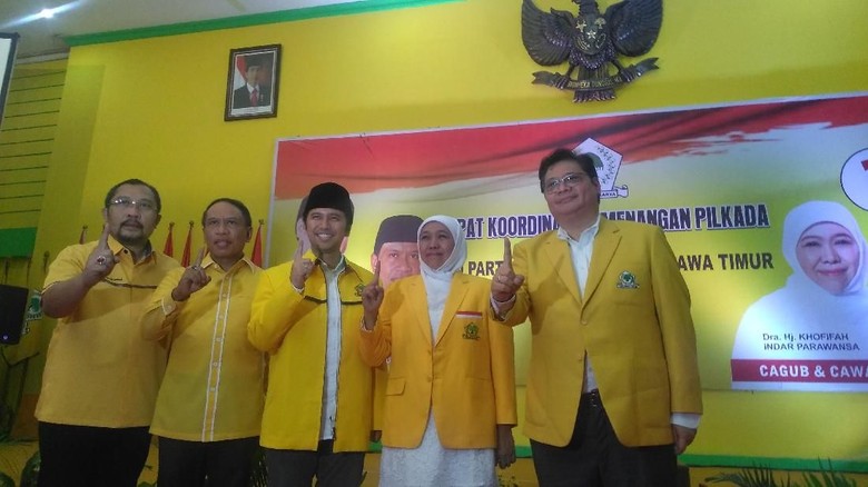 Ormas Partai Golkar Siap Menangkan Khofifah-Emil Ormas Partai Golkar Siap Menangkan Khofifah-Emil