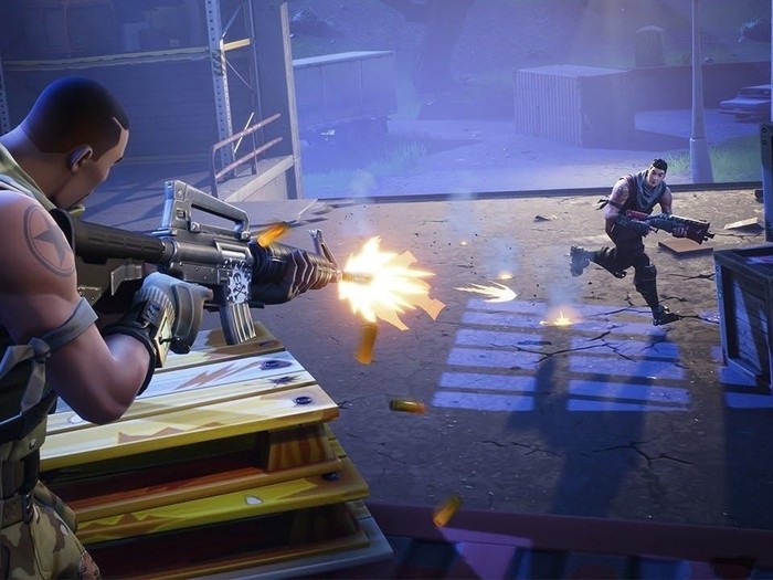 Adegan di game Fortnite. Foto: istimewa Adegan di game Fortnite. Foto: istimewa