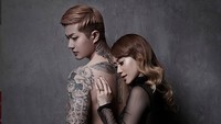 Meski banyak yang menghujat kehamilan Moa, namun hal tersebut sama sekali tidak diambil pusing oleh Moa dan Lee. Foto: Dok. Instagram/moa_aeim