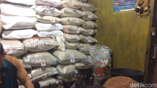 Harga beras masih tinggi
