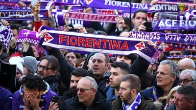 Foto: Melepas Davide Astori ke Tempat Peristirahatan Abadi