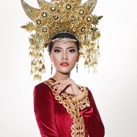 Puteri Indonesia Sumatera Barat 2018 Resti Asda. Foto: Dok. Facebook Puteri Indonesia