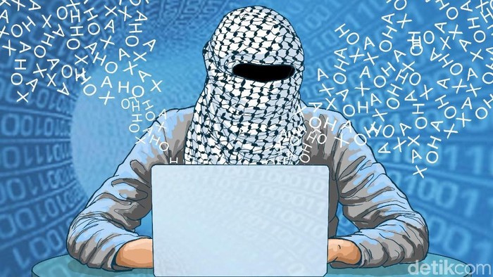 Ilustrasi tulisan tentang Muslim Cyber Army