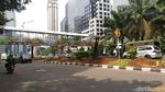 Melihat Bekas Lokasi Pohon yang Dipindahkan dari Sudirman-Thamrin