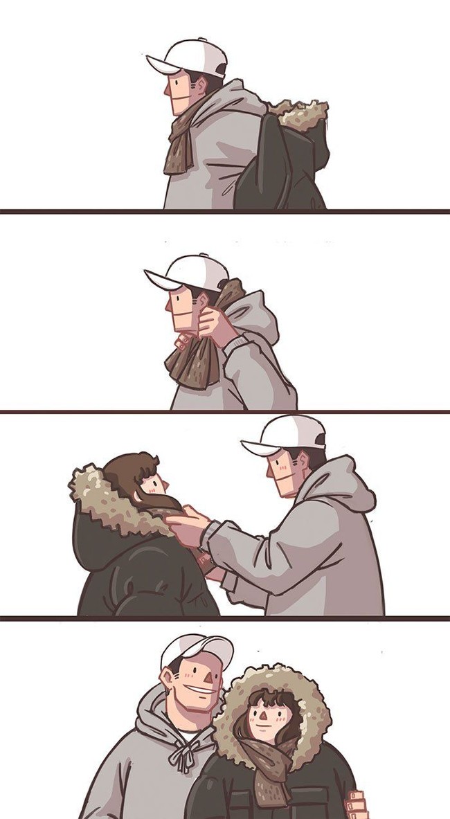 Cinta adalah perhatian. Memberikan perhatian dari hal kecil sampai hal penting akan menguatkan cinta pasangan. Foto: Dok. Instagram gyung_studio