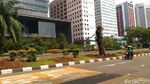 Melihat Bekas Lokasi Pohon yang Dipindahkan dari Sudirman-Thamrin