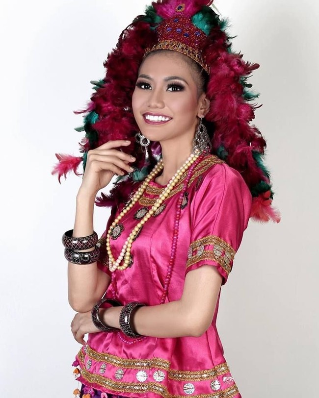 Puteri Indonesia Sulawesi Tengah 2018 Sinar Wulandari. Foto: Dok. Facebook Puteri Indonesia