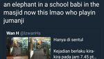 Bagai Jumanji! Saat Gajah, Babi Hutan, dan Sapi Nyelonong Masuk Kota