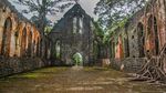Foto: Ross Island, Pulau Hantu yang Bangunannya Dimakan Hutan