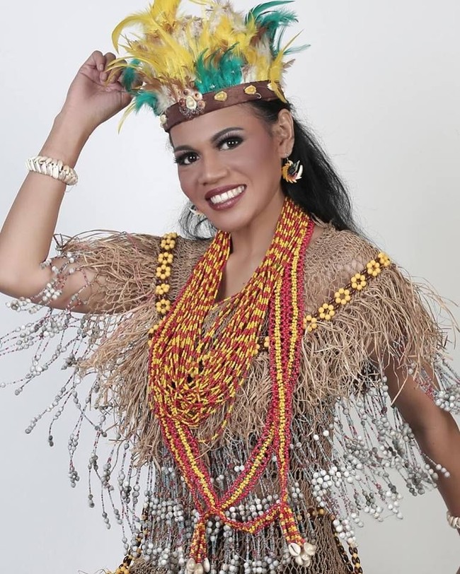 Puteri Indonesia Papua Barat 2018 Liberty Rumbruren. Foto: Dok. Facebook Puteri Indonesia