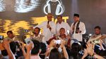 Aksi Talkback Bersama Sandiaga Uno, Ganjar dan Budi Karya Sumadi