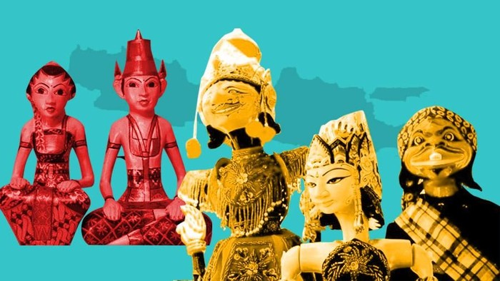 Ilustrasi Hamonisasi Budaya Sunda-Jawa (Ilustrator: Kiagoos Auliansyah/detikcom)