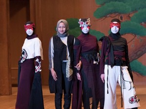 Keren, Siswi SMK Kudus Menang Kontes Fesyen Bergengsi di Jepang