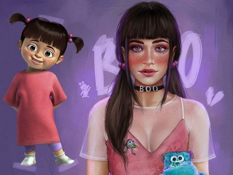 Modal Photoshop, Karakter Kartun Menjelma Jadi Remaja Gaul