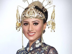 Awas Terpikat! Cantiknya Finalis Puteri Indonesia 2018 Berbusana Tradisional