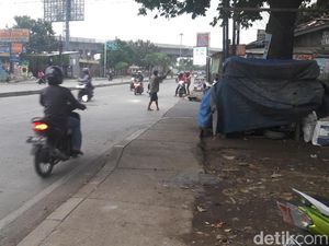 Hendak Tilang Pemotor, Polantas di Bogor Dipukul Pakai Balok