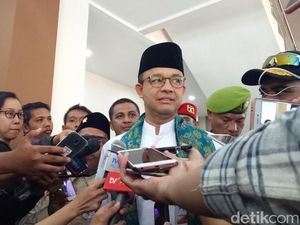 Di Pelantikan Pengurus KAHMI Anies Bicara soal Ketimpangan Ekonomi