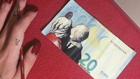 Uang kertas euro yang digunakan pun berbeda-beda, mulai dari pecahan 5 euro hingga 50 euro. @mariroldan/Istimewa.