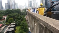 Jadi, aman secara struktural hanya dibutuhkan perapihan saja, sudah diprogramkan dalam waktu dekat, ujar Imam. (Foto: dok. Bina Marga DKI)