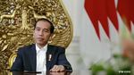 Gaya Jokowi Dengar Lagu Slank Saat Ucapkan Selamat Hari Musik Nasional