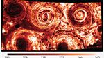 Foto Planet Jupiter Diwarnai Badai Berdiameter Ribuan KM