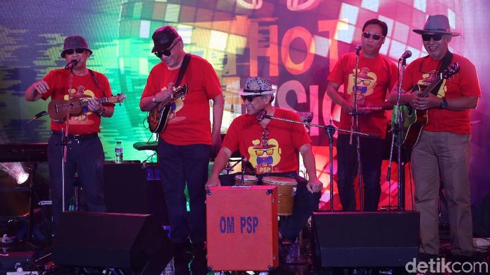 OM PSP OM PSP  saat tampil di dHOT Music Day 2018.