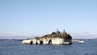 Pulau kecil di tengah Teluk Matsushima (Pongpat Patumsuwon/CNN)